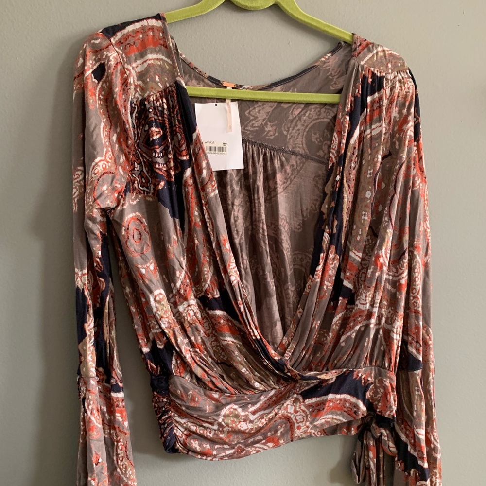 Free People Top boho blouse